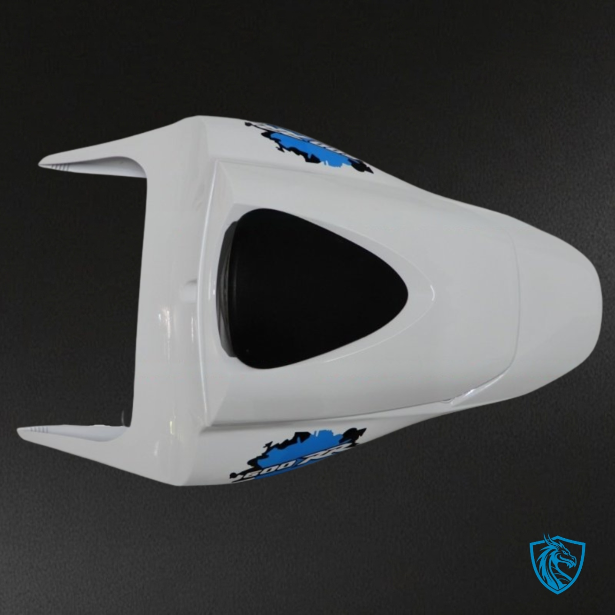 Honda CBR600RR (2007-2008) White, Black & Blue Fairing Kit - Aftermarket ABS Bodywork