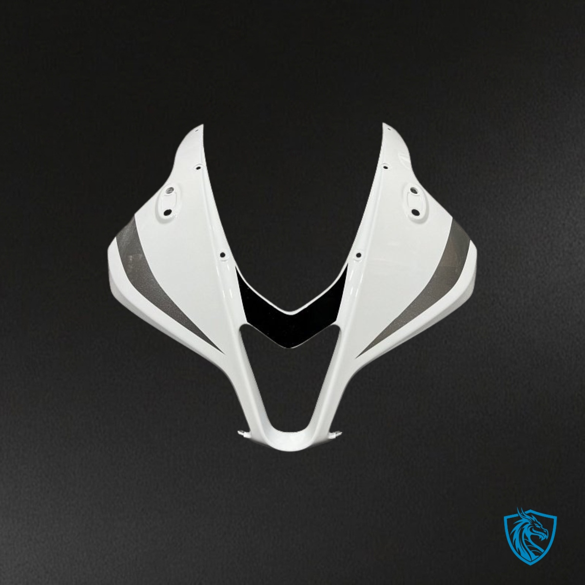 Honda CBR600RR (2007-2008) White & Black Fairing Kit - Aftermarket ABS Bodywork