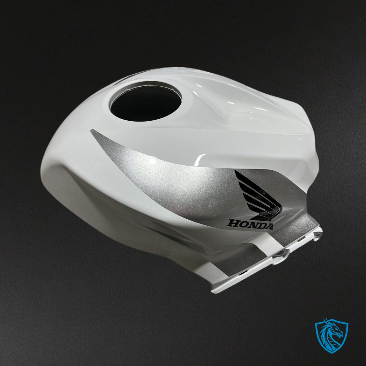 Honda CBR600RR (2007-2008) White & Black Fairing Kit - Aftermarket ABS Bodywork