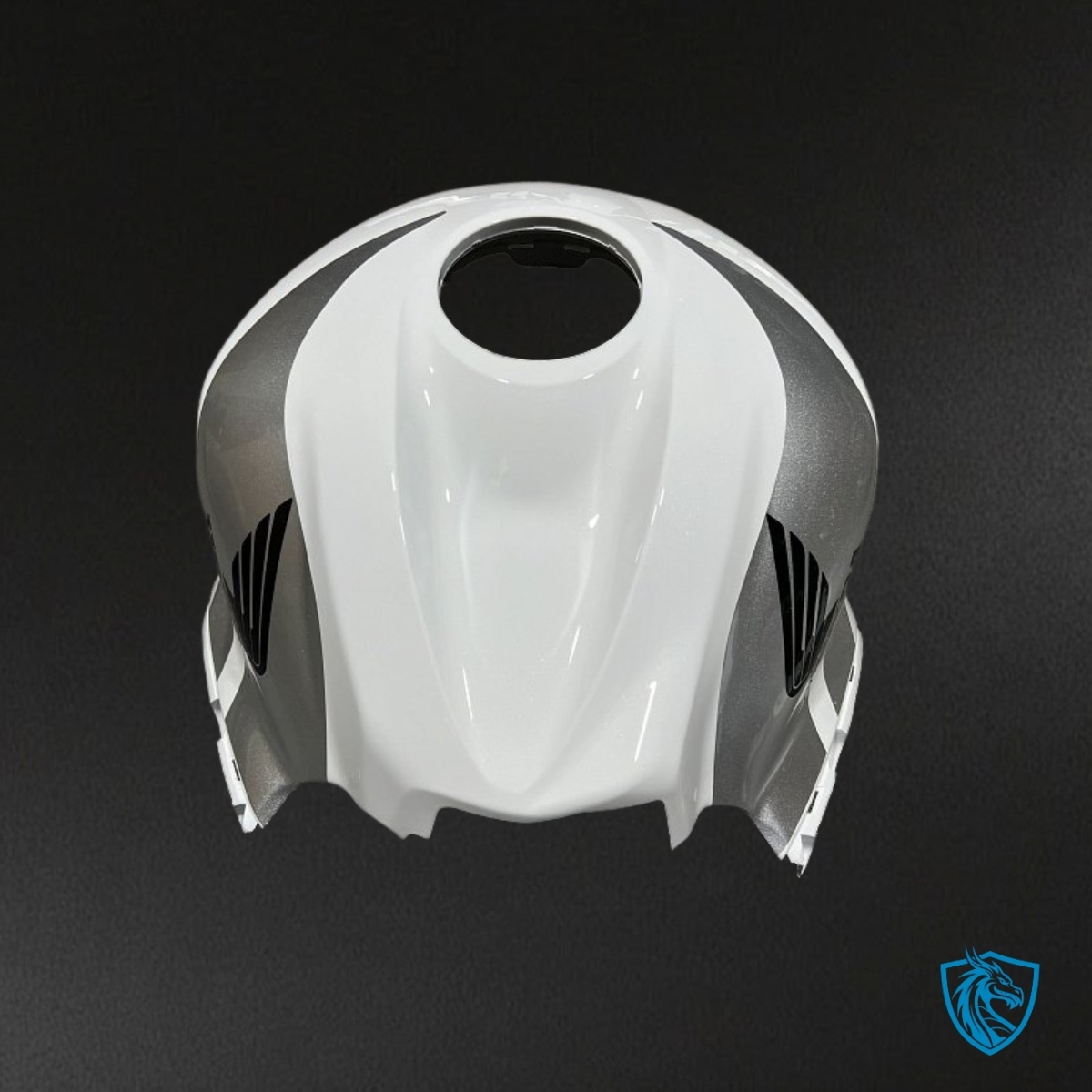 Honda CBR600RR (2007-2008) White & Black Fairing Kit - Aftermarket ABS Bodywork