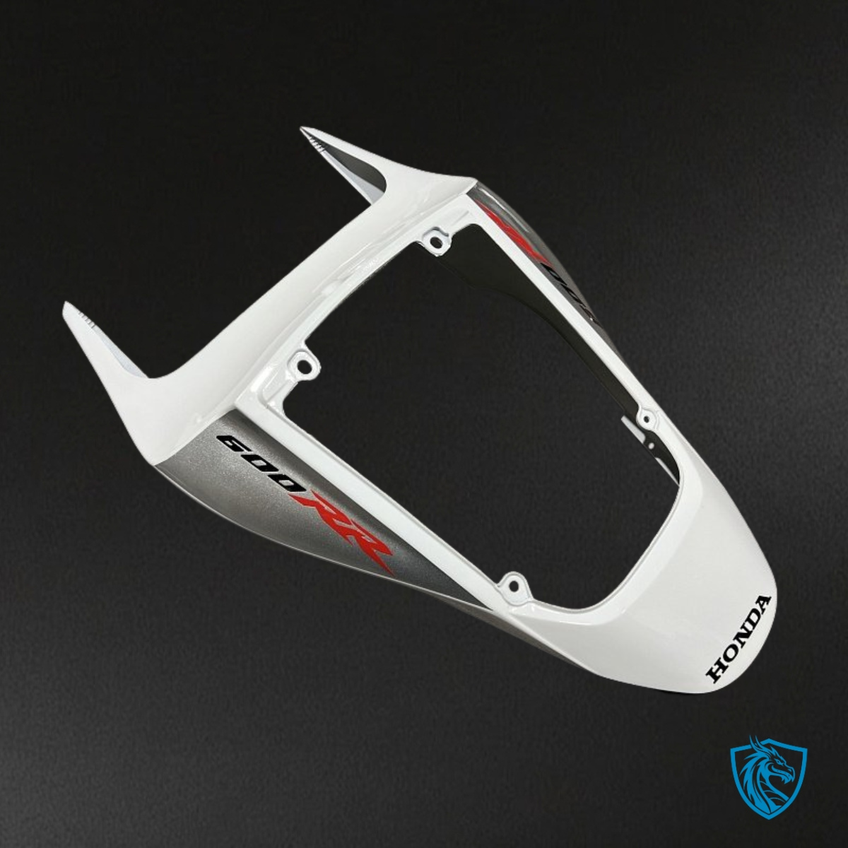 Honda CBR600RR (2007-2008) White & Black Fairing Kit - Aftermarket ABS Bodywork