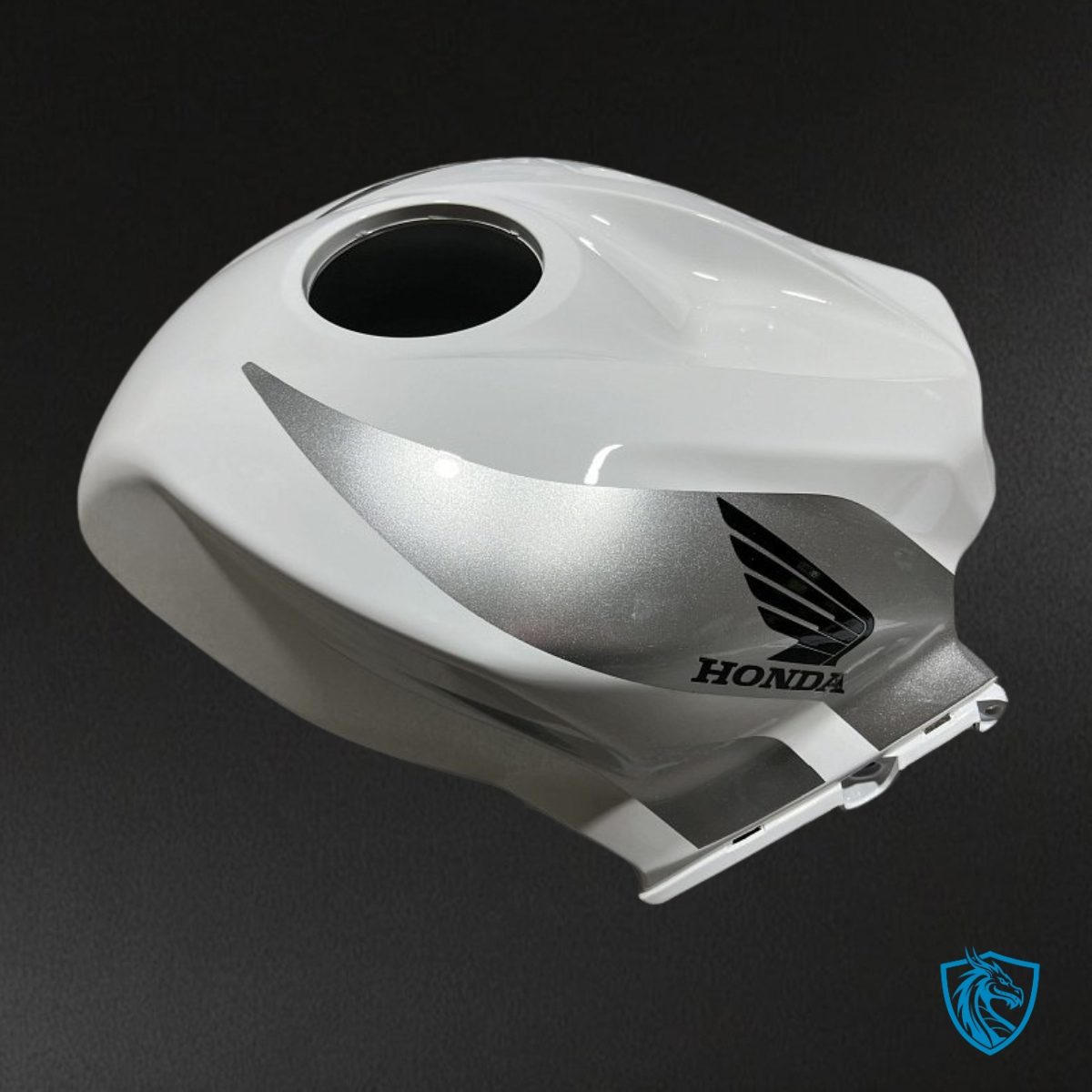 Honda CBR600RR (2007-2008) White & Black - Custom ABS Fairing Kit