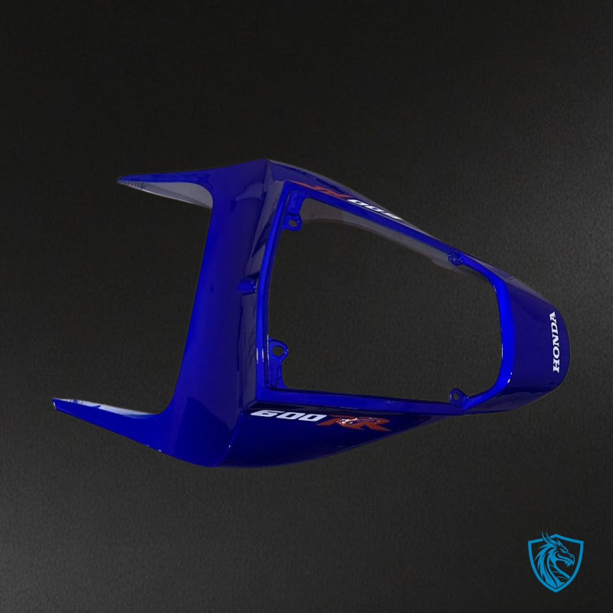 Honda CBR600RR (2007-2008) Glossy Blue & White - Custom ABS Fairing Kit