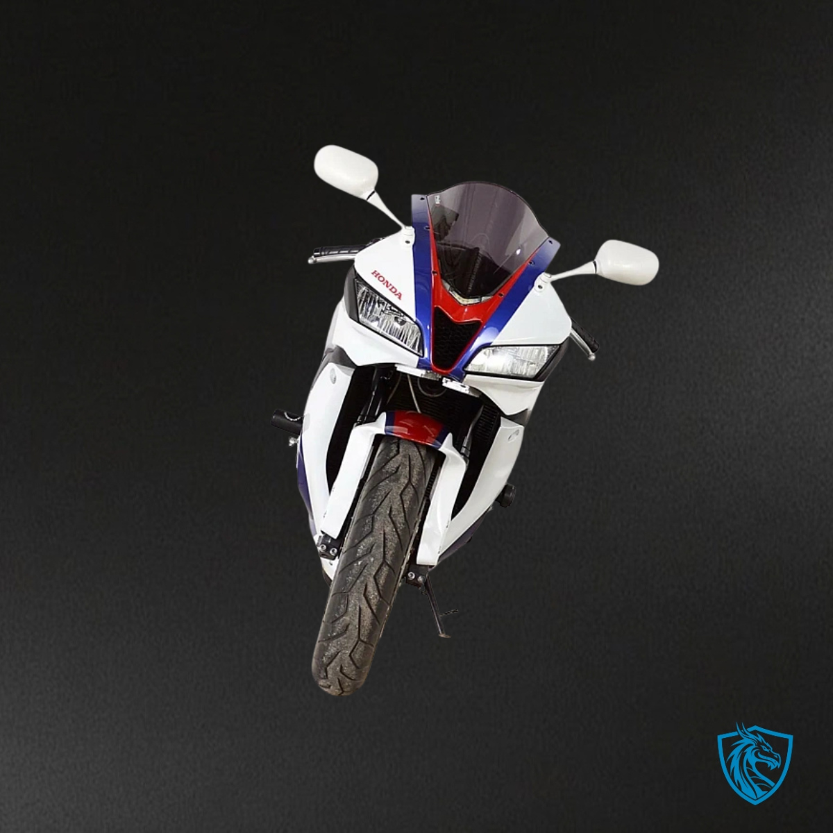 Honda CBR600RR (2007-2008) Glossy Blue & White Fairing Kit | ABS Bodywork