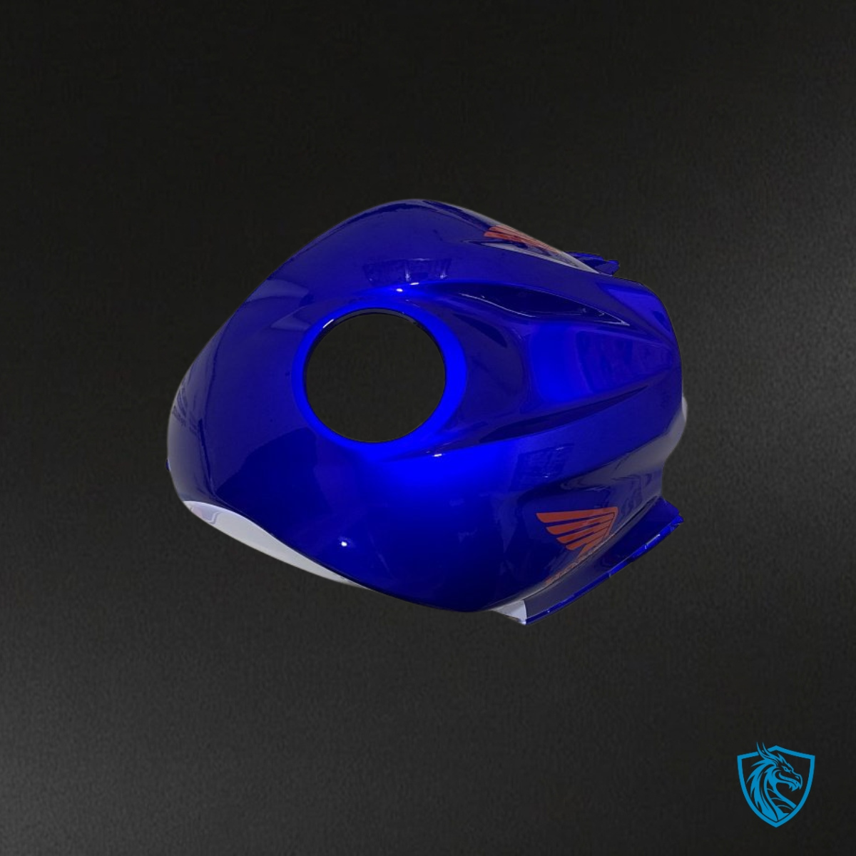 Honda CBR600RR (2007-2008) Glossy Blue & White Fairing Kit | ABS Bodywork