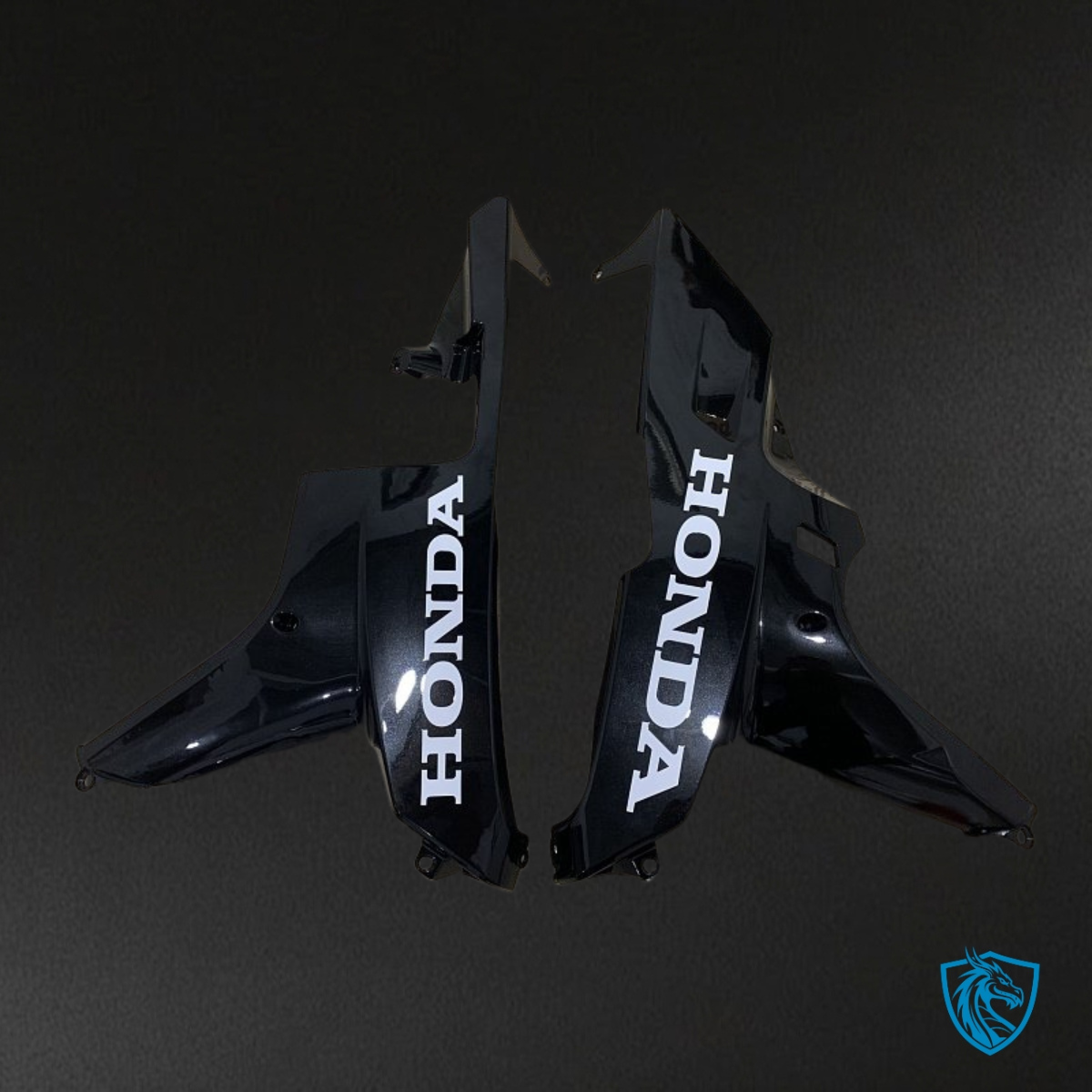 Honda CBR600RR (2007-2008) Gloss Black Fairing Kit - Aftermarket ABS Bodywork