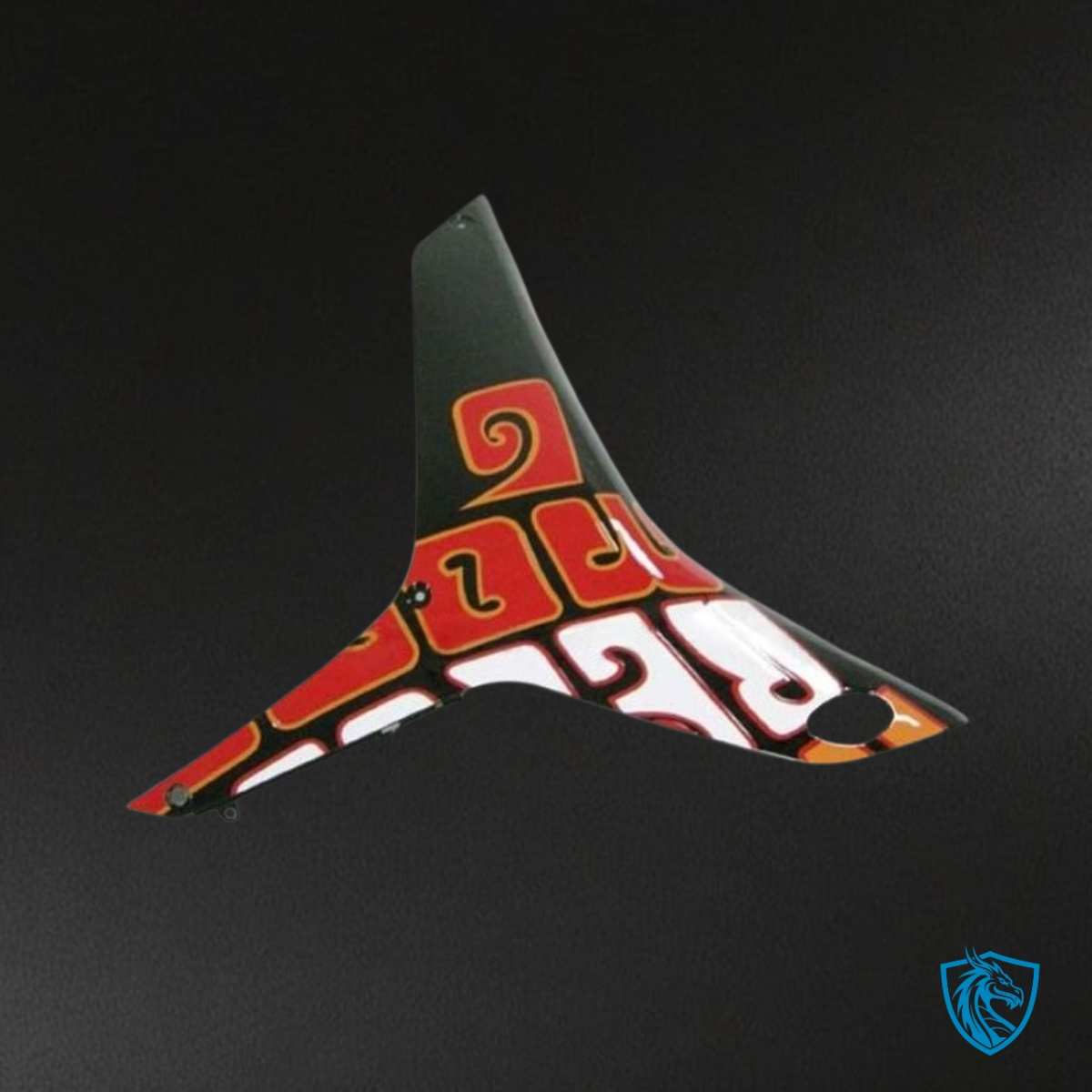 Honda CBR600RR (2007-2008) Black & Red Fairing Kit - Aftermarket ABS Bodywork