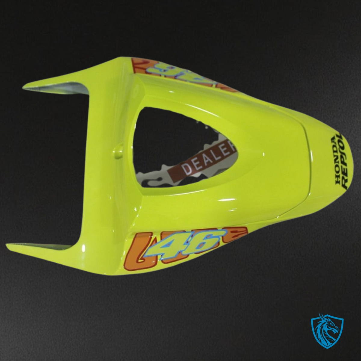 Honda CBR600RR (2007-2008) Repsol Rossi Blue & Yellow - Custom ABS Fairing Kit