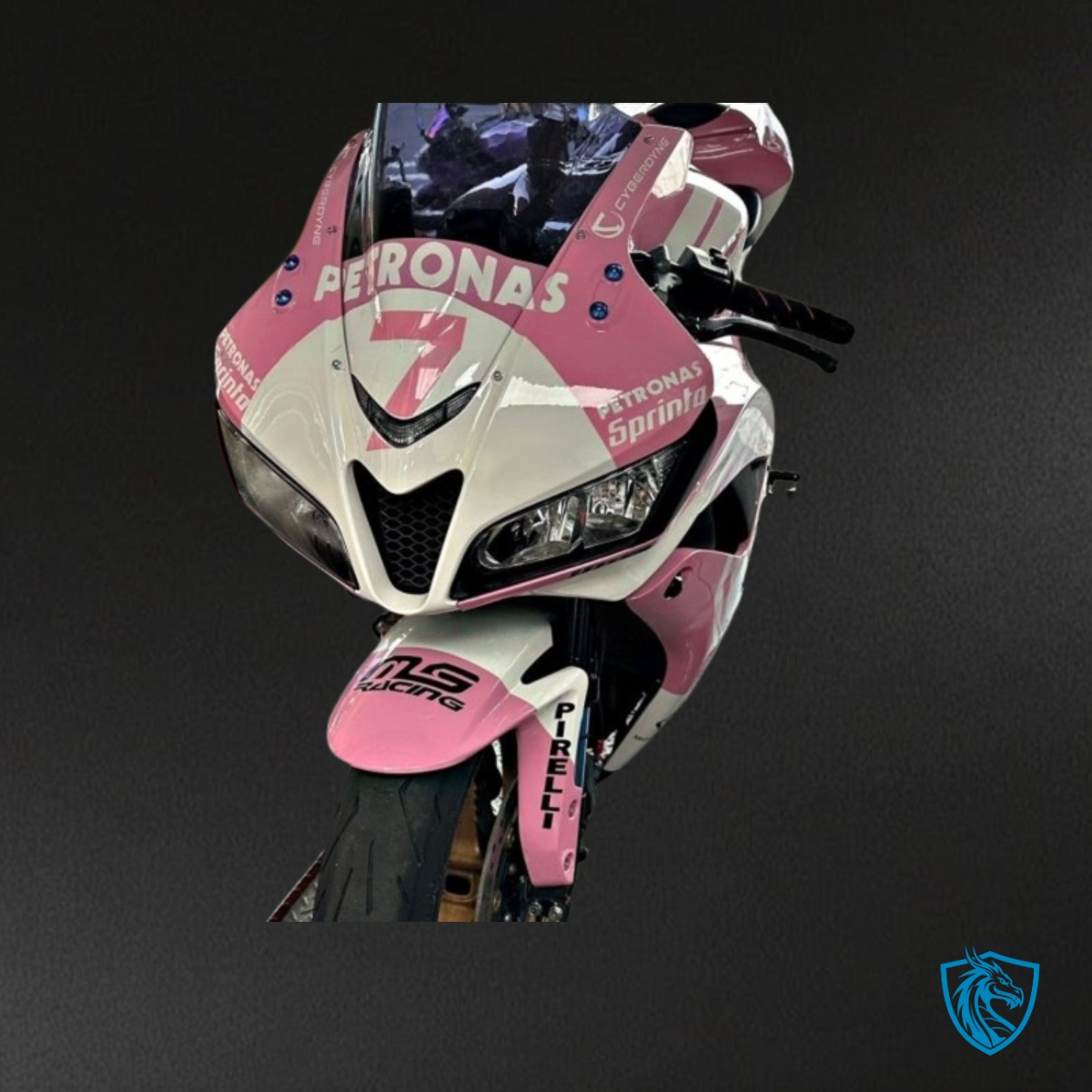 Honda CBR600RR (2007-2008) White & Pink - MERGEment Motorcycle Fairings Kit
