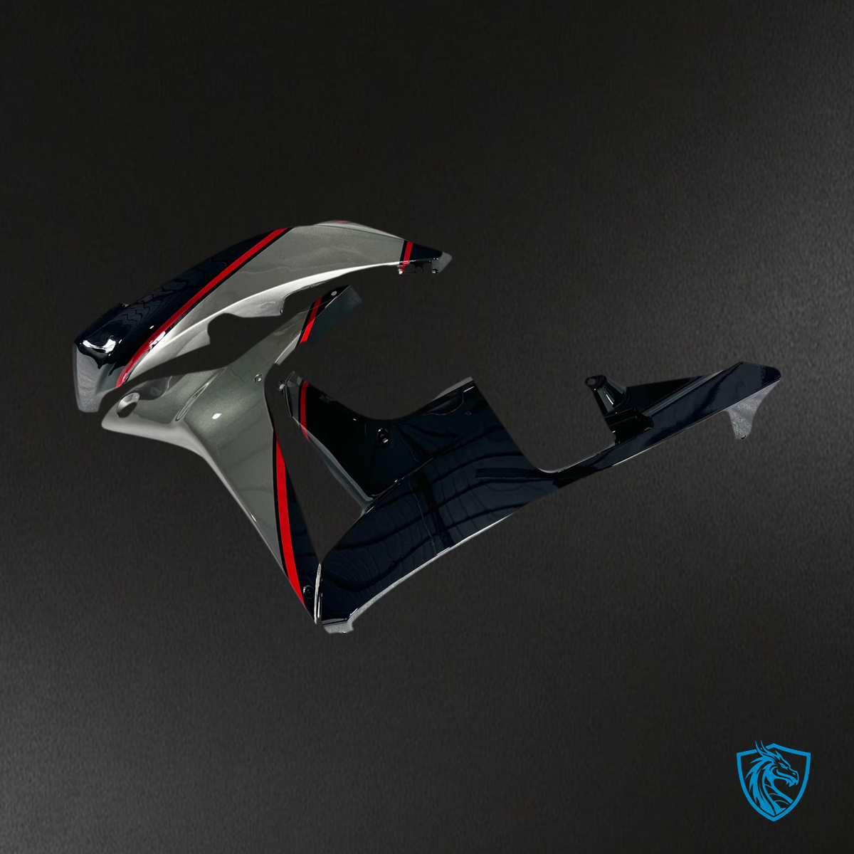 Honda CBR600RR (2007-2008) Red Gray & Black - Fairing Kit