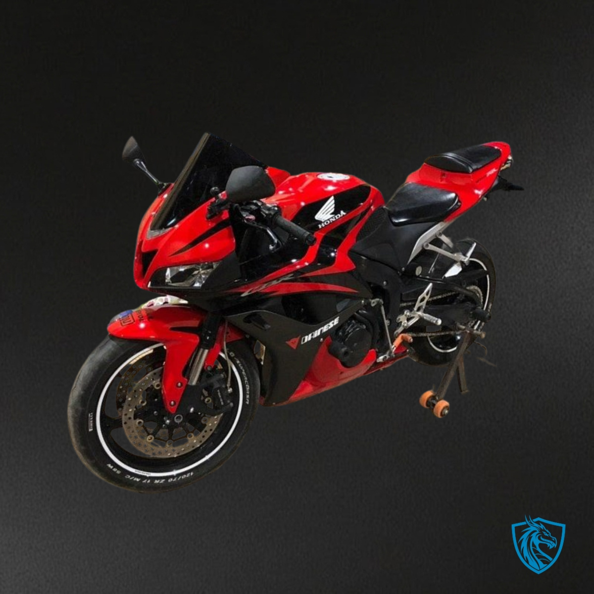 Honda CBR600RR (2007-2008) Red & Gray Fairing Kit | ABS Bodywork