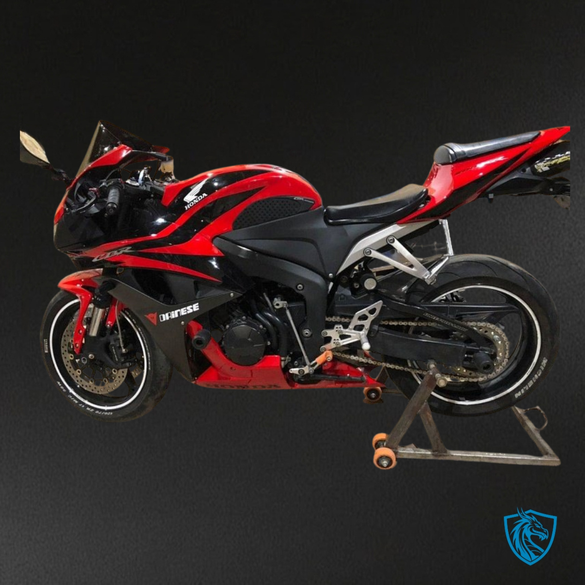 Honda CBR600RR (2007-2008) Red & Gray Fairing Kit | ABS Bodywork