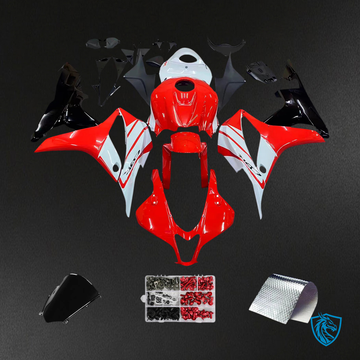 Honda CBR600RR (2007-2008) Red & White - Fairing Kit
