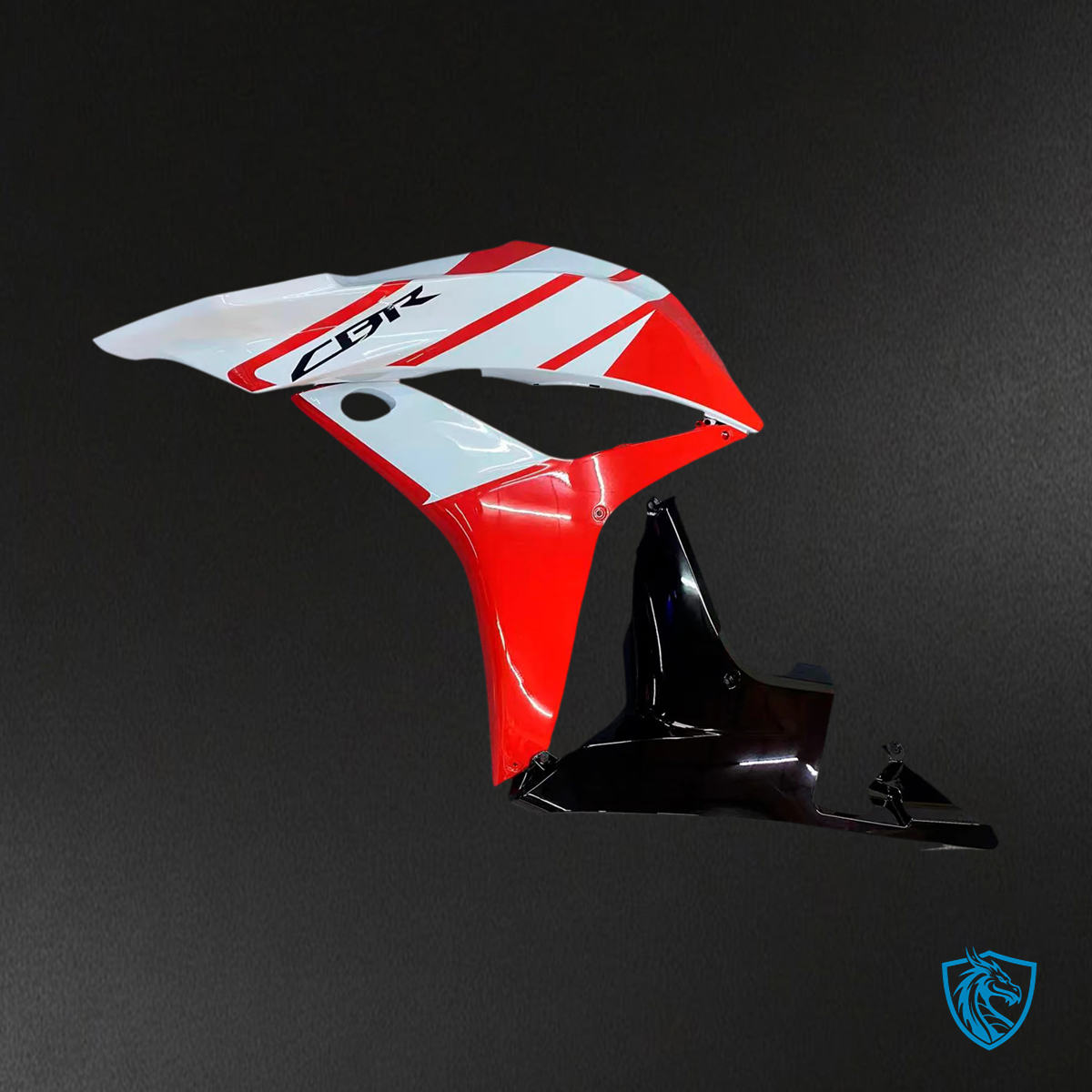 Honda CBR600RR (2007-2008) Red & White - Fairing Kit
