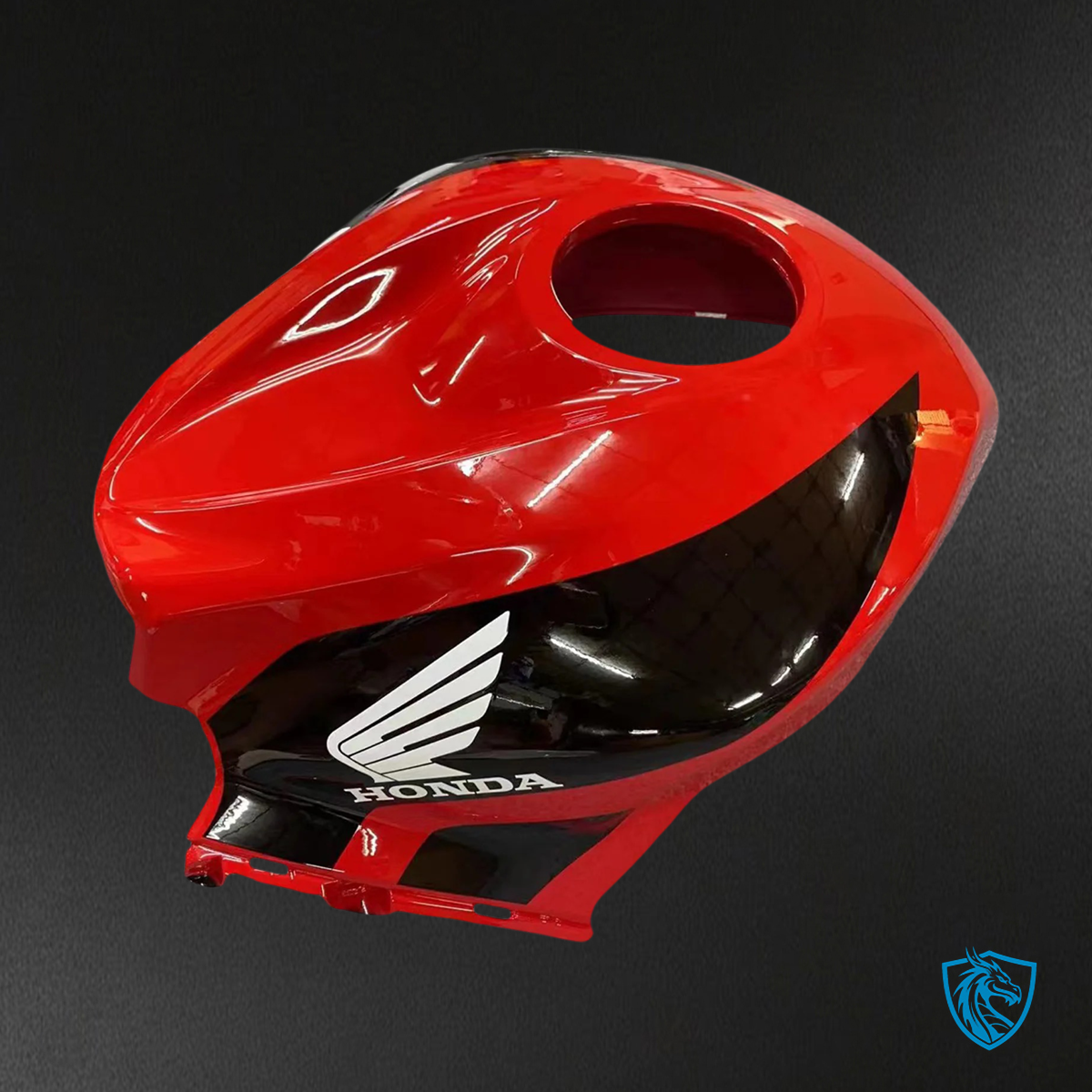 Honda CBR600RR (2007-2008) Red & Silver - Fairing Kit