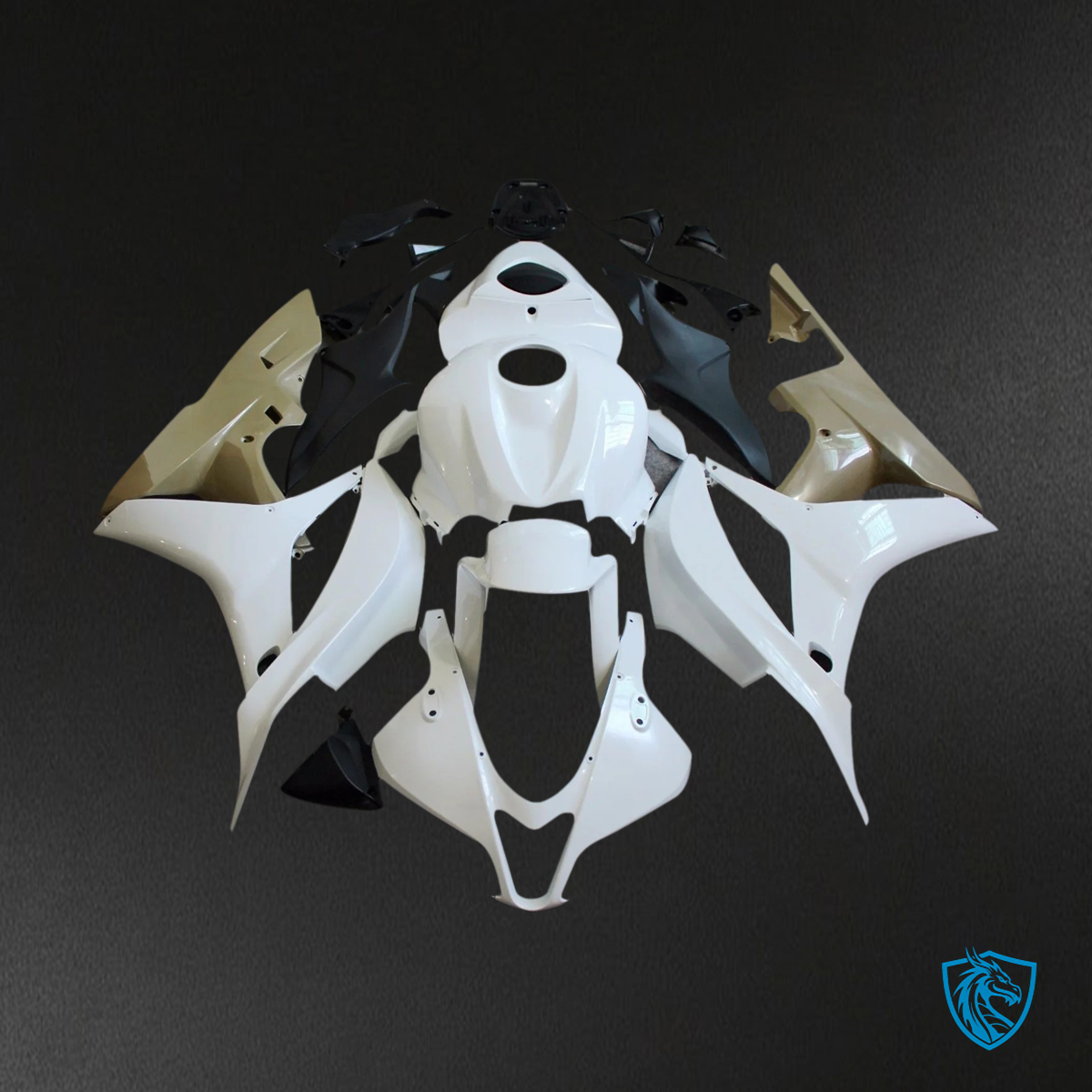 Honda CBR600RR (2007-2008) Unpainted - Fairing Kit