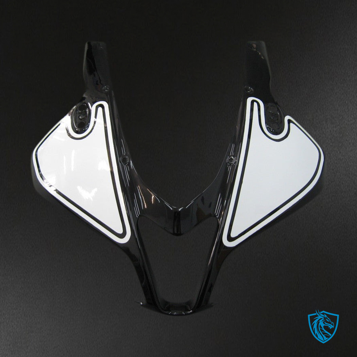 Honda CBR600RR (2007-2008) White & Black - Fairing Kit