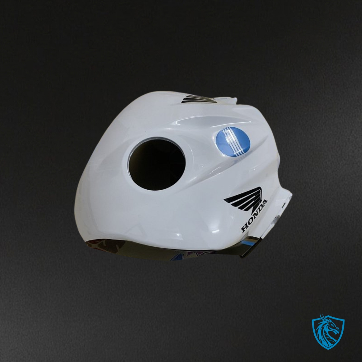 Honda CBR600RR (2007-2008) White & Black Konica Minolta Fairing Kit | ABS Bodywork