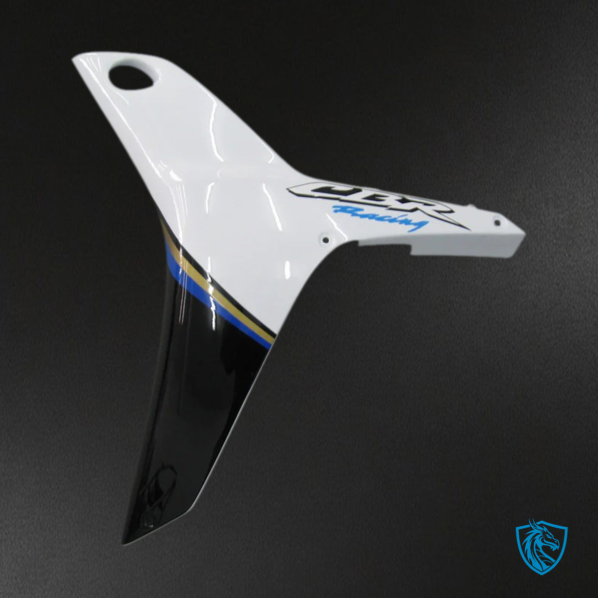 Honda CBR600RR (2007-2008) White & Blue - Fairing Kit