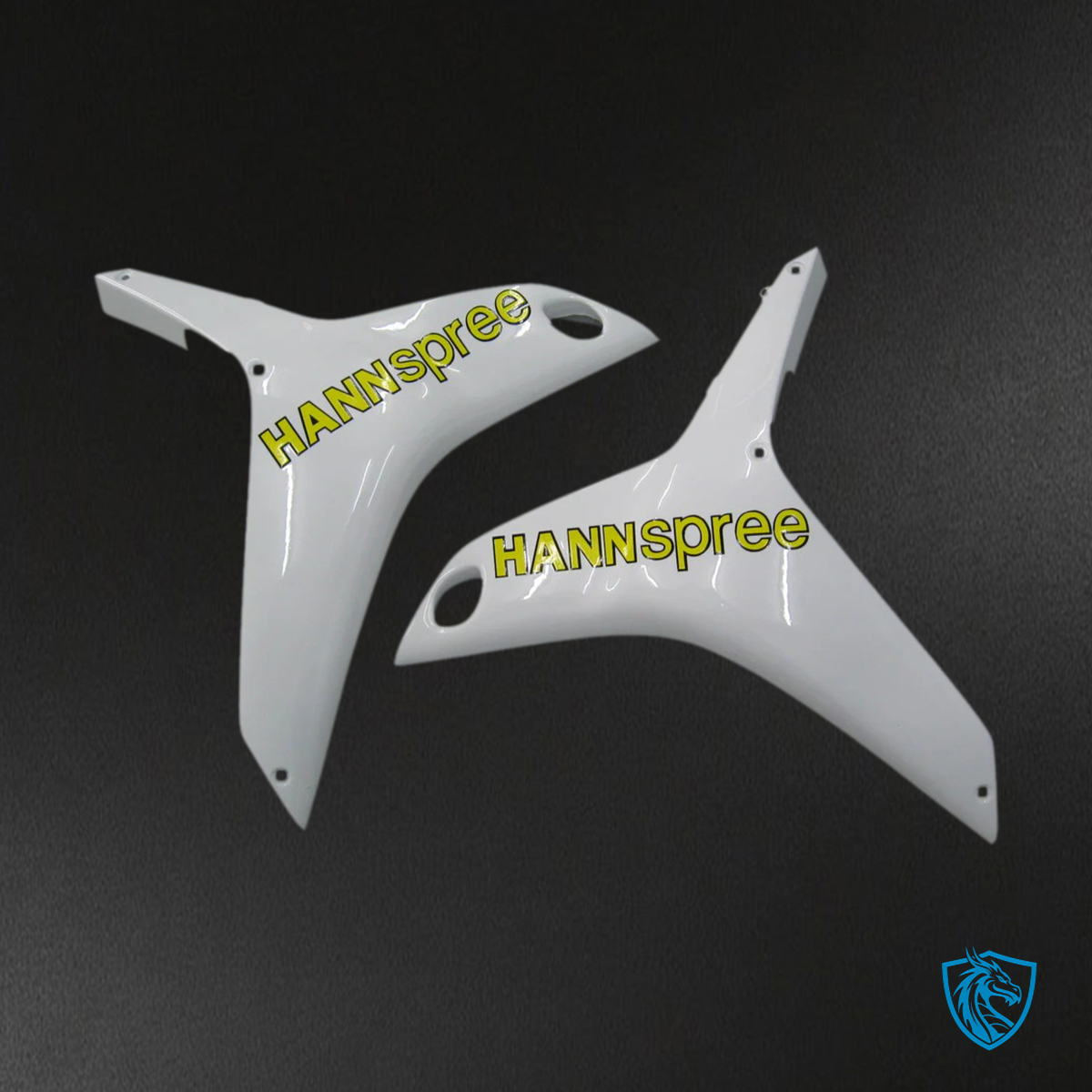 Honda CBR600RR (2007-2008) White & Green - Fairing Kit
