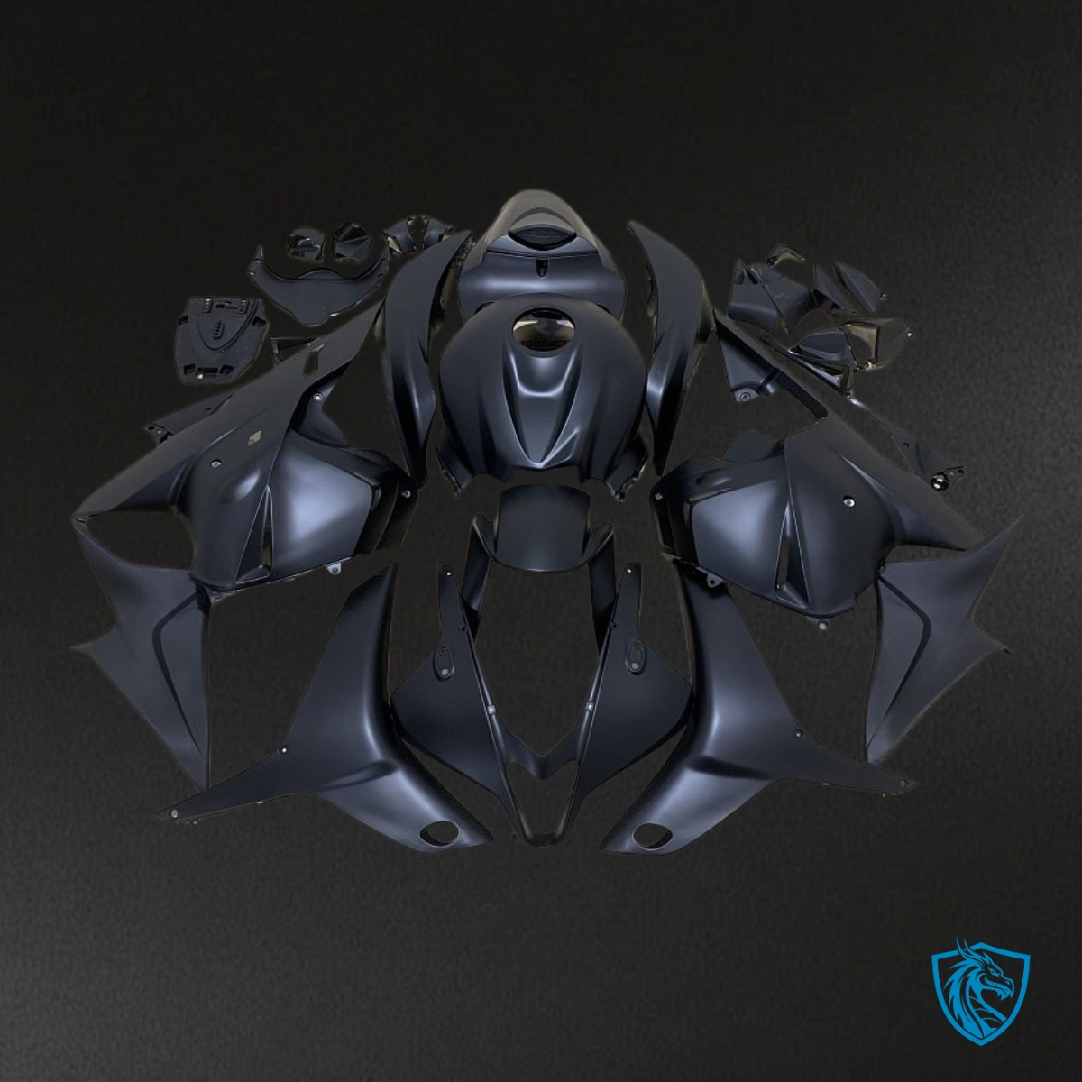 Honda CBR600RR (2009-2012) Black - MERGEment Motorcycle Fairings Kit