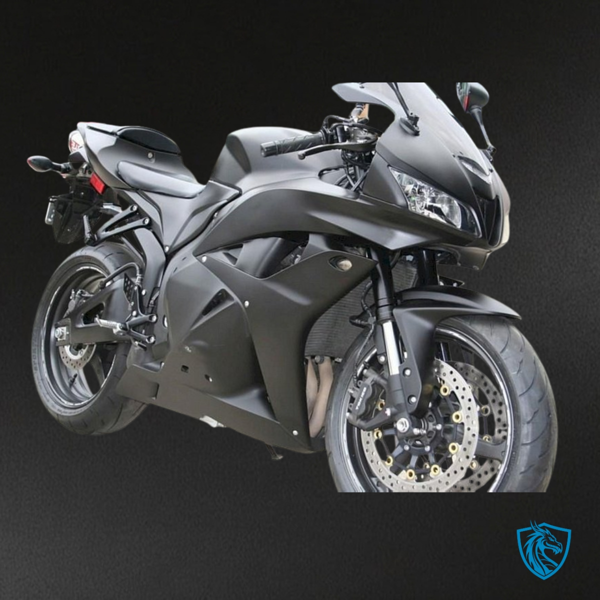 Honda CBR600RR (2009-2012) Black - MERGEment Motorcycle Fairings Kit