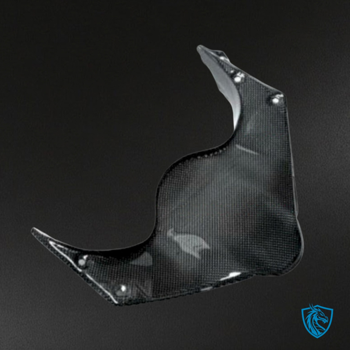 Honda CBR600RR (2009-2012) Black & Gray Carbon Fabric - Custom ABS Fairing Kit