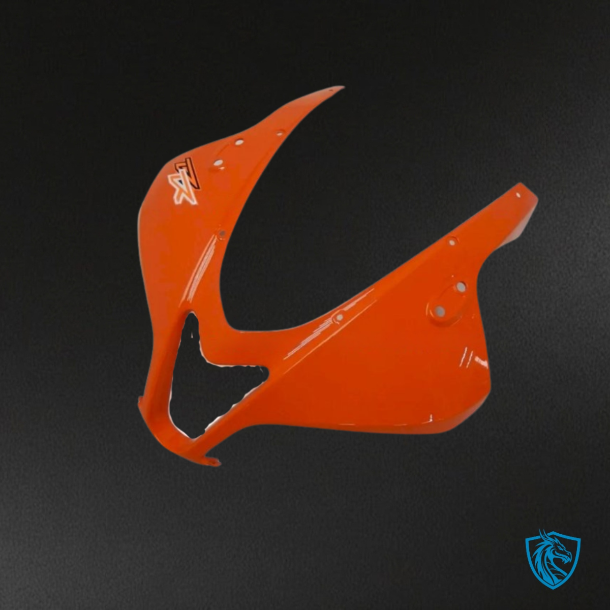Honda CBR600RR (2009-2012) Black, Gray & Orange Print - Custom ABS Fairing Kit