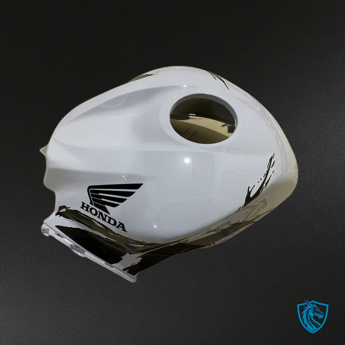 Honda CBR600RR (2009-2012) Black & White Blotches - MERGEment Motorcycle Fairings Kit