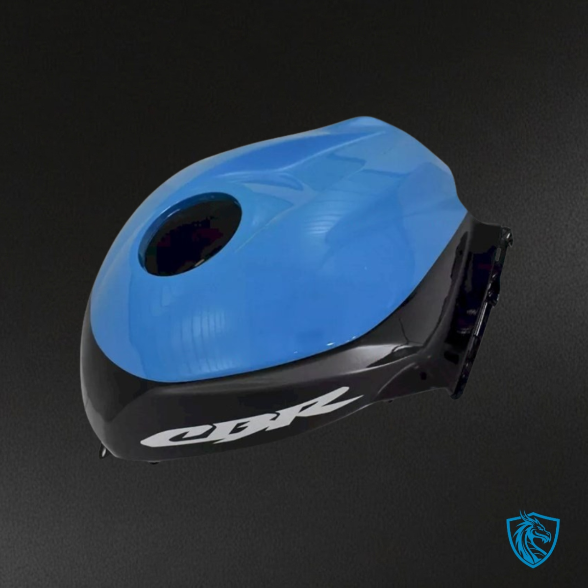 Honda CBR600RR (2009-2012) Light Blue & Black Fairing Kit - Aftermarket ABS Bodywork