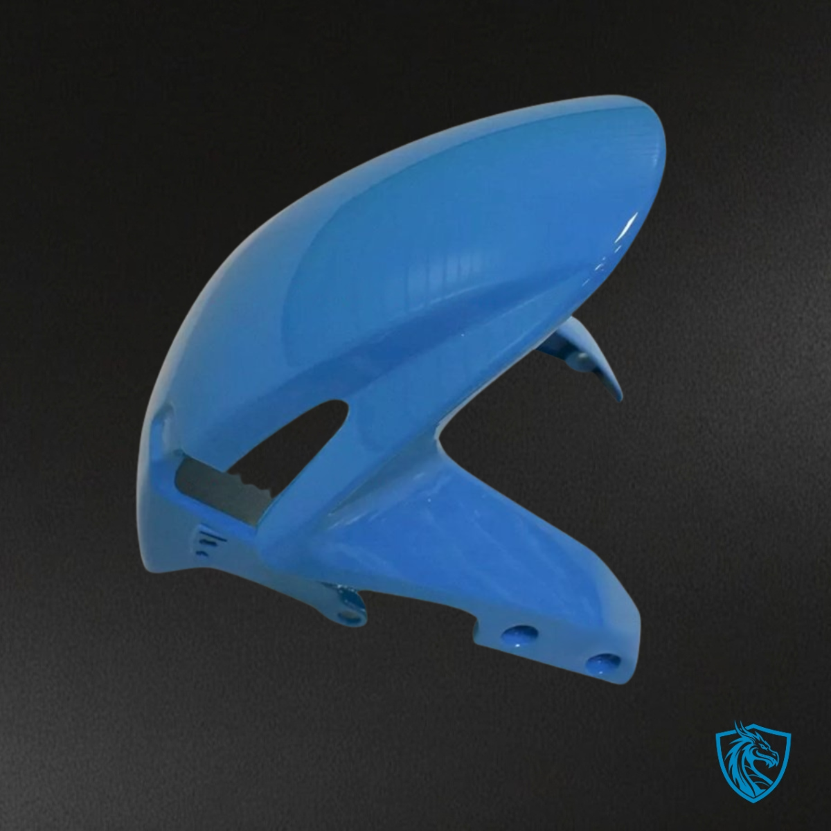 Honda CBR600RR (2009-2012) Light Blue & Black Fairing Kit - Aftermarket ABS Bodywork