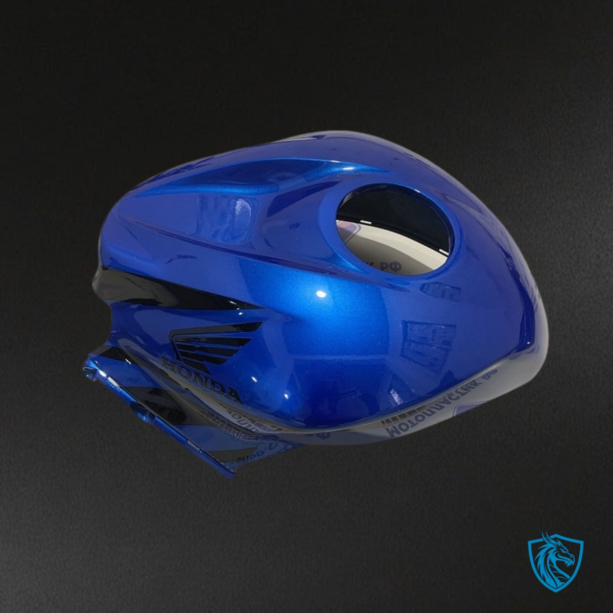 Honda CBR600RR (2009-2012) Gloss Blue & White - Custom ABS Fairing Kit