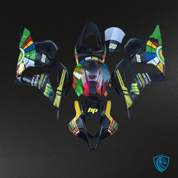 Honda CBR600RR (2009-2012) Multicolor - MERGEment Motorcycle Fairings Kit