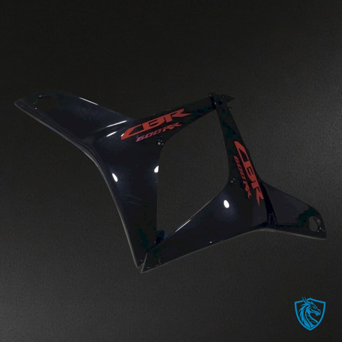 Honda CBR600RR (2009-2012) Glossy Red & Black Fairing Kit - Aftermarket ABS Bodywork