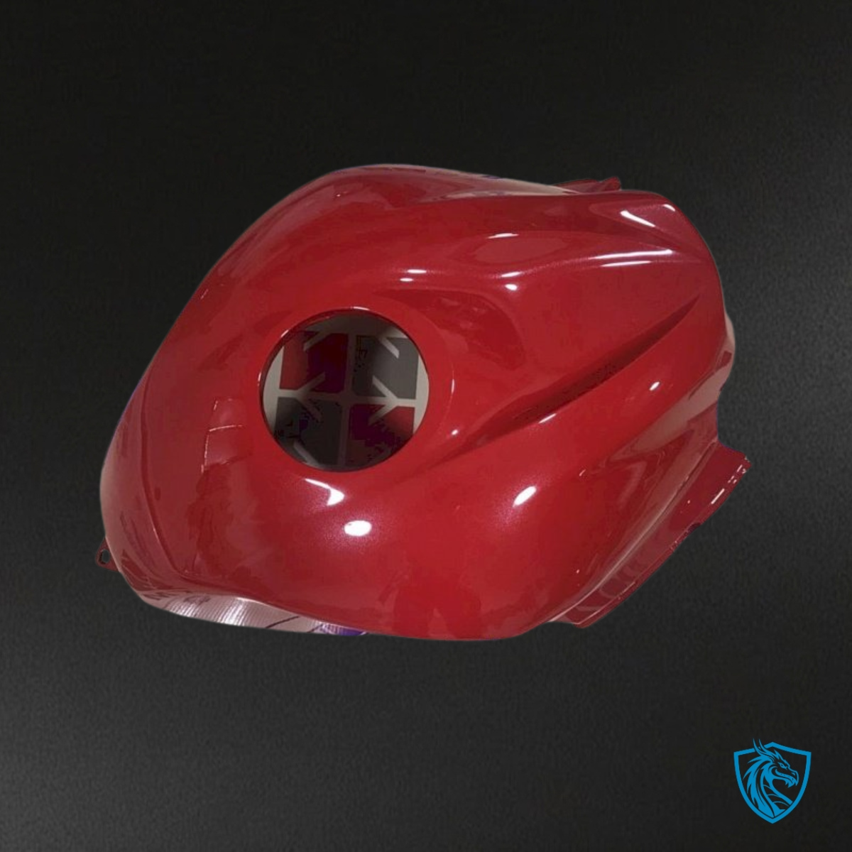 Honda CBR600RR (2009-2012) Glossy Red & Black Fairing Kit - Aftermarket ABS Bodywork