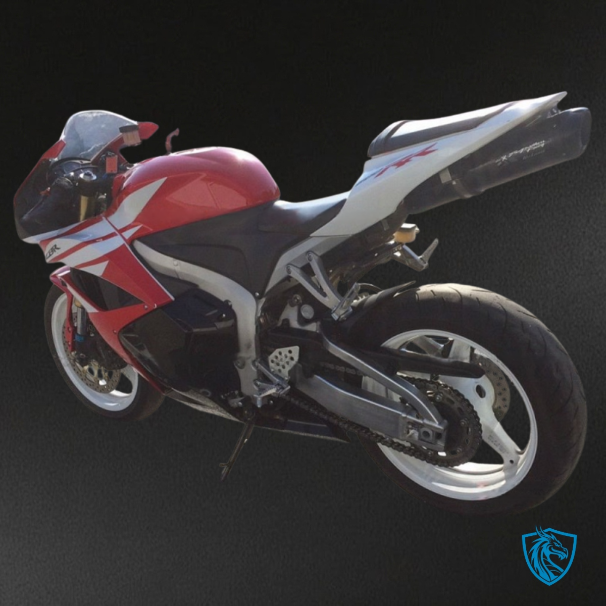 Honda CBR600RR (2009-2012) Red, Black & White Fairing Kit – Aftermarket ABS Bodywork