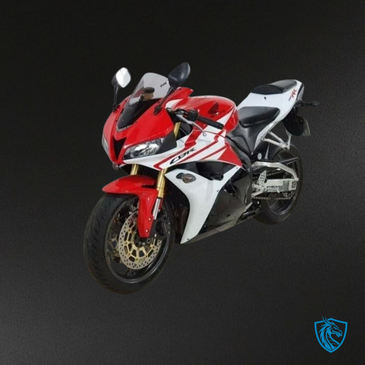 Honda CBR600RR (2009-2012) Glossy Red & White Fairing Kit - Aftermarket ABS Bodywork