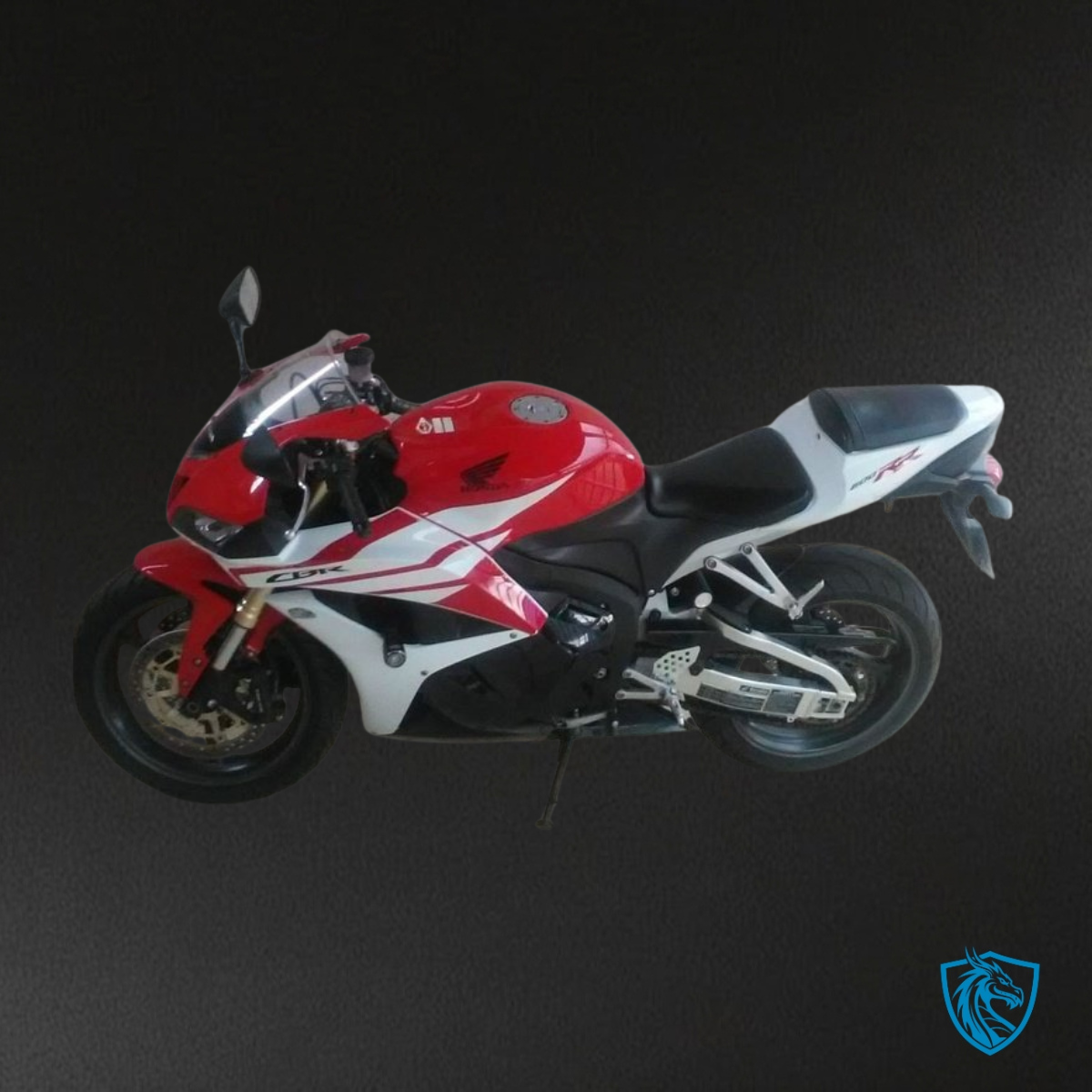 Honda CBR600RR (2009-2012) Glossy Red & White Fairing Kit - Aftermarket ABS Bodywork