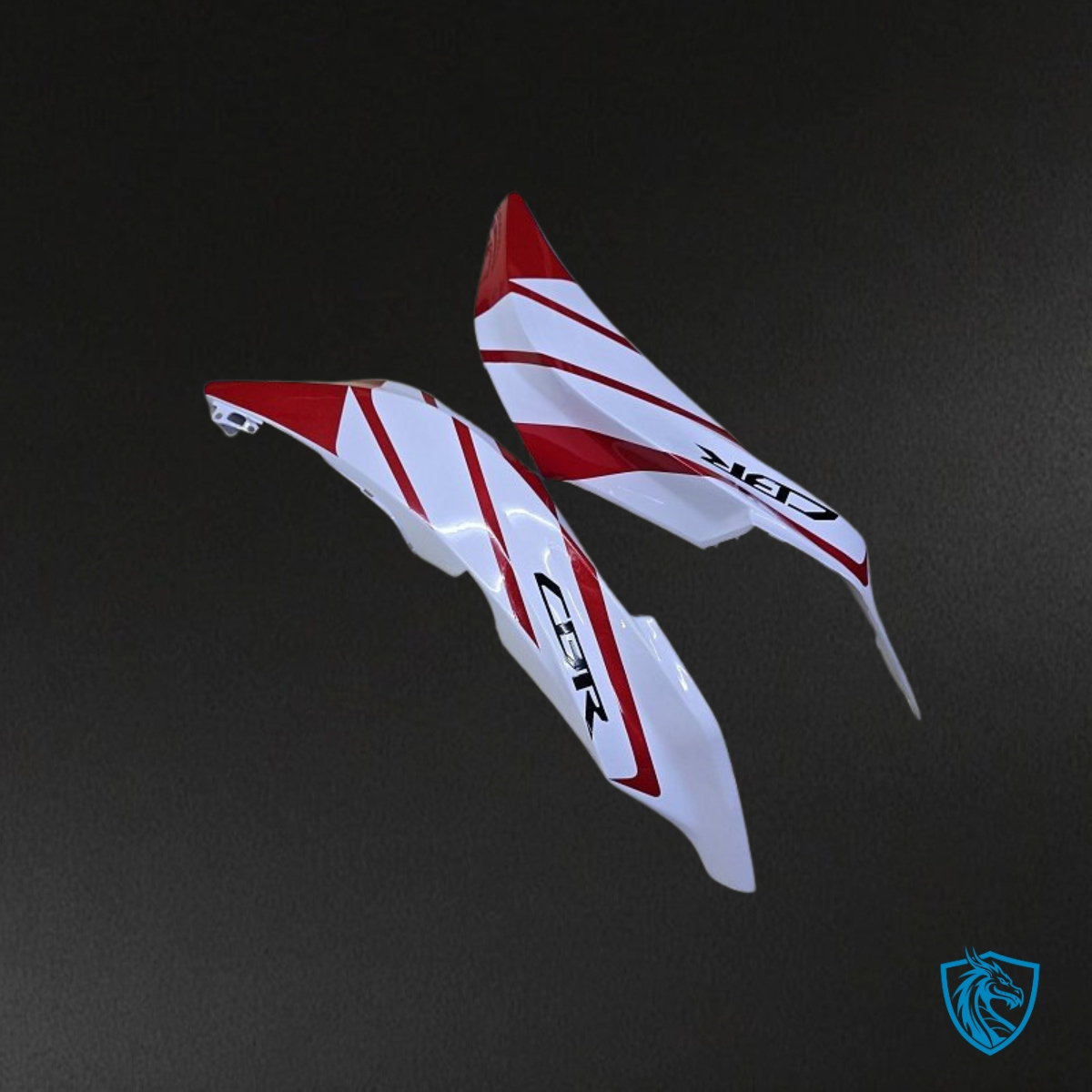 Honda CBR600RR (2009-2012) Glossy Red & White Fairing Kit - Aftermarket ABS Bodywork