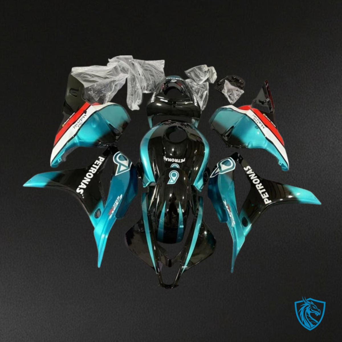 Honda CBR600RR (2009-2012) Black & Blue Glossy Fairing Kit | ABS Bodywork