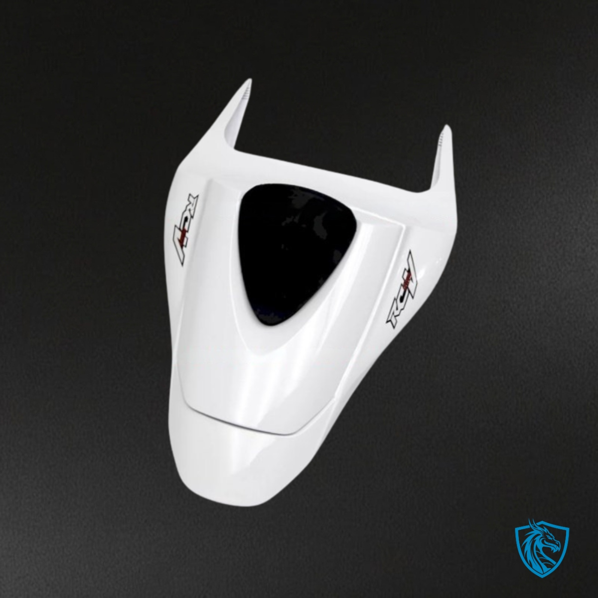 Honda CBR600RR (2009-2012) White, Black & Red with Logo - Custom ABS Fairing Kit