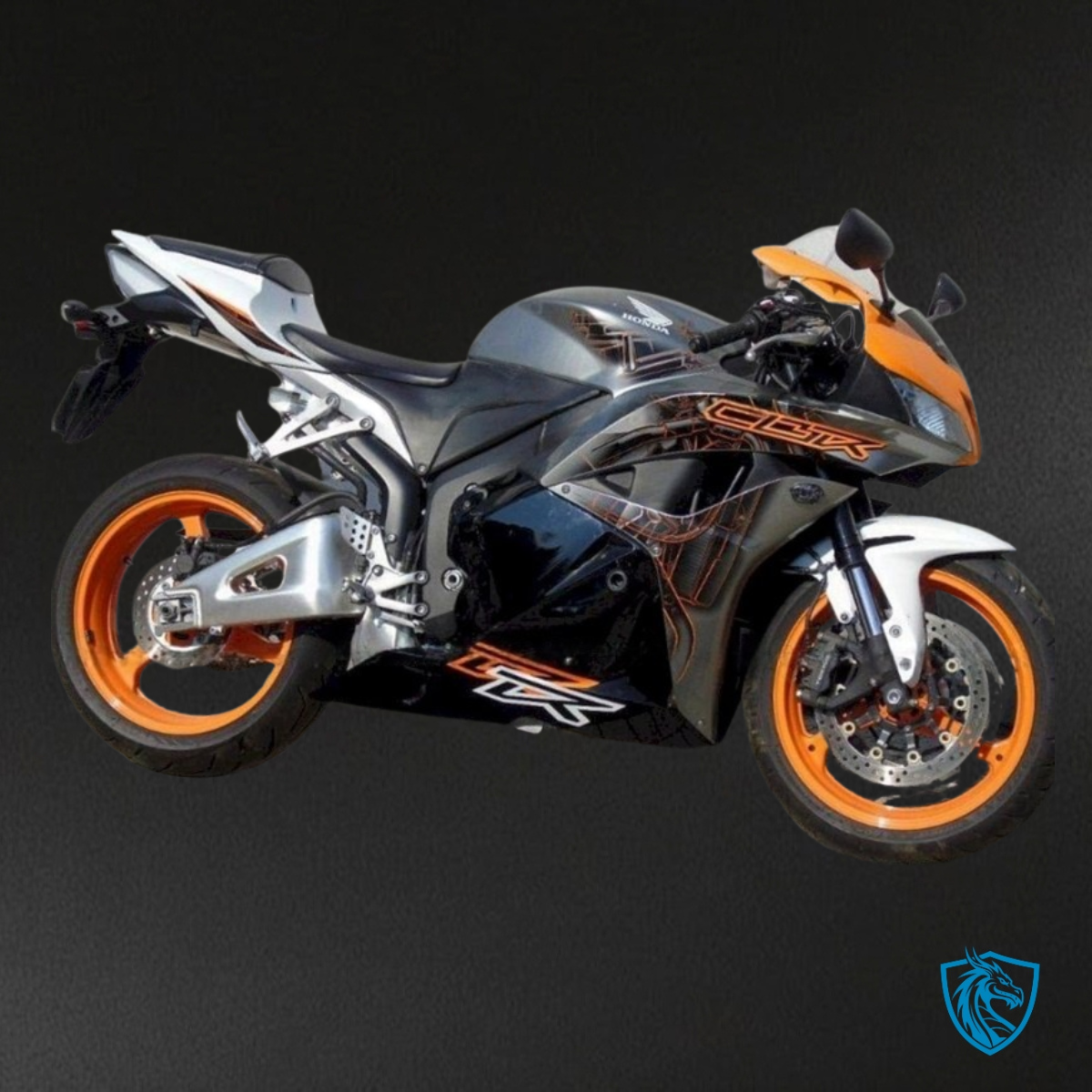 Honda CBR600RR (2009-2012) White, Black & Yellow Fairing Kit | ABS Bodywork