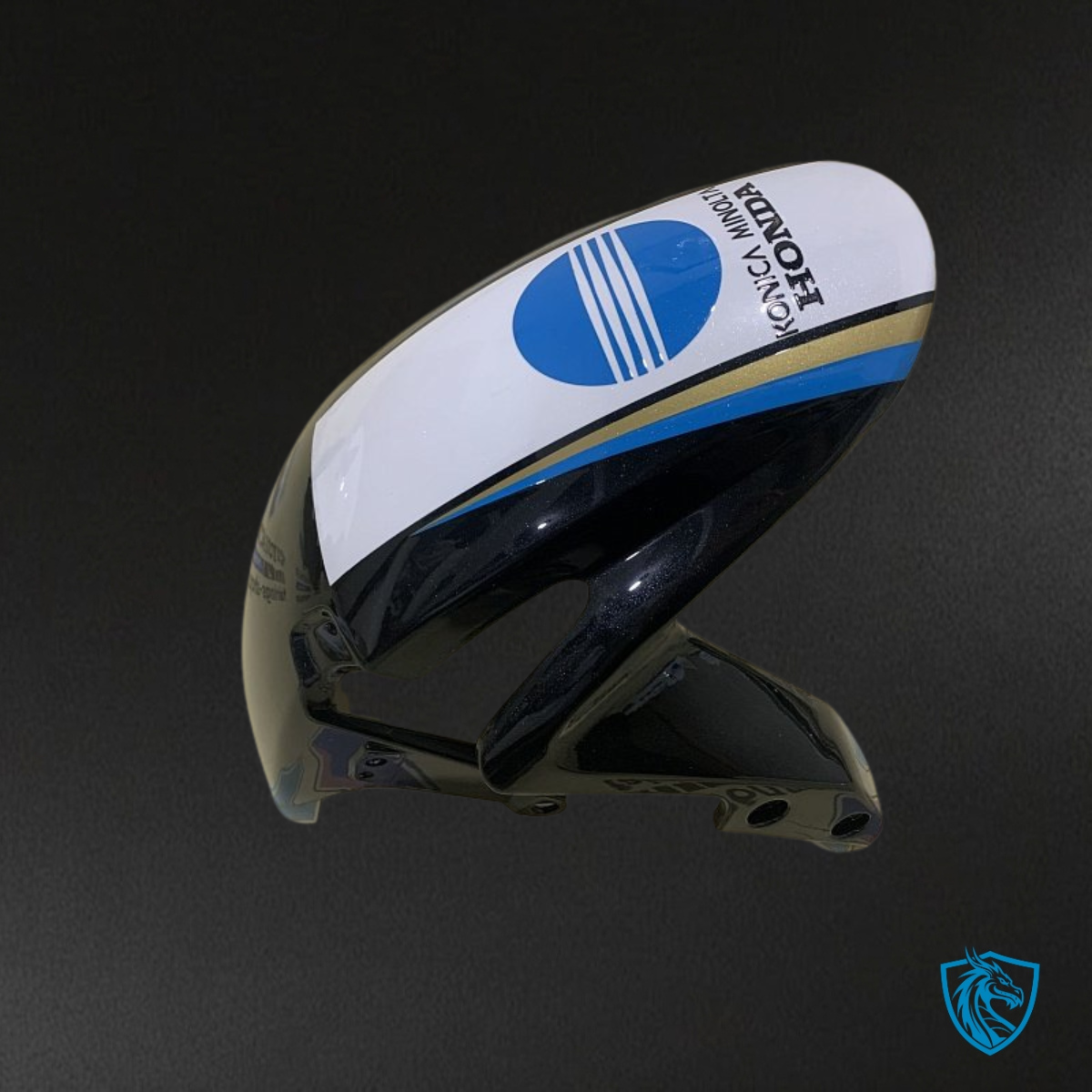 Honda CBR600RR (2009-2012) White, Blue & Black - Custom ABS Fairing Kit