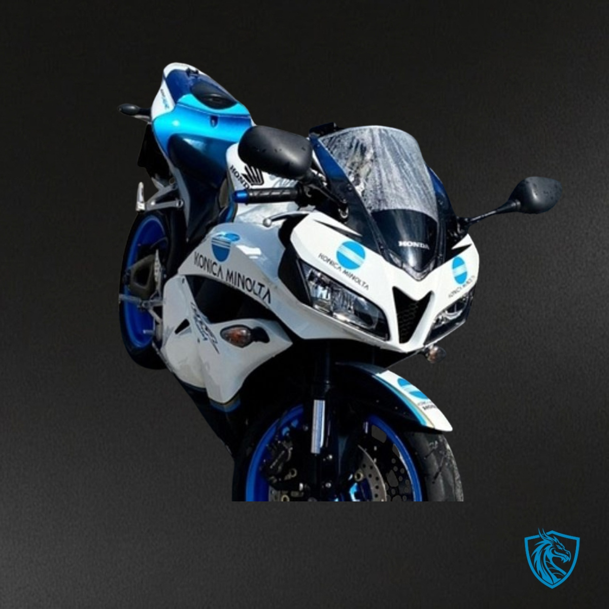 Honda CBR600RR (2009-2012) White, Blue & Black - Custom ABS Fairing Kit