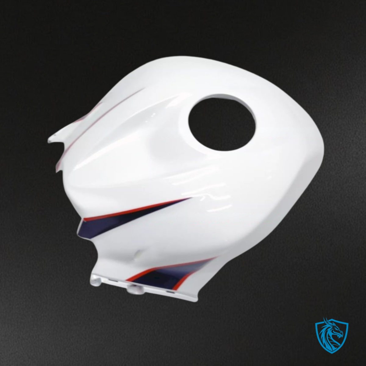 Honda CBR600RR (2009-2012) White, Red & Silver - MERGEment Motorcycle Fairings Kit