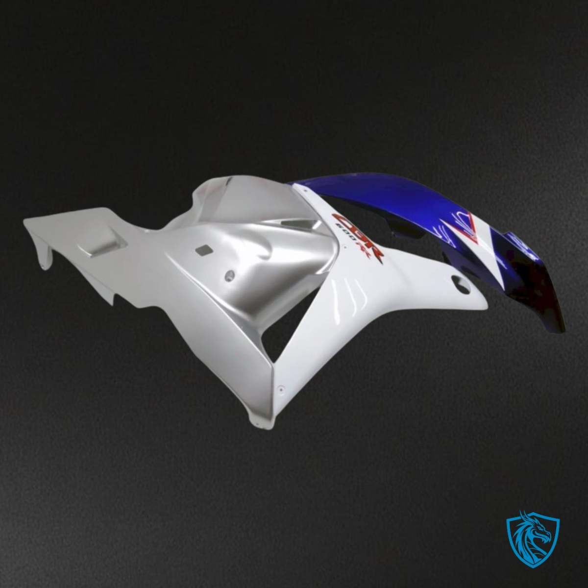 Honda CBR600RR (2009-2012) White, Red & Silver - MERGEment Motorcycle Fairings Kit