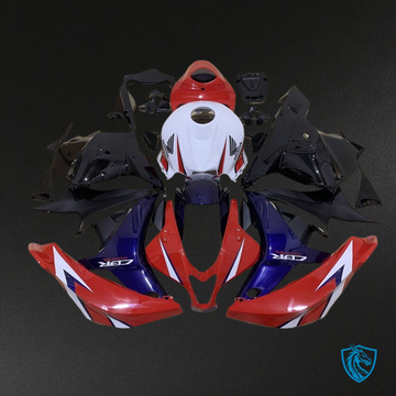Honda CBR600RR (2009-2012) Red, Black & White Fairing Kit | ABS Bodywork