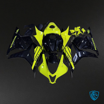 Honda CBR600RR (2009-2012) Yellow & Glossy Black Fairing Kit | ABS Bodywork