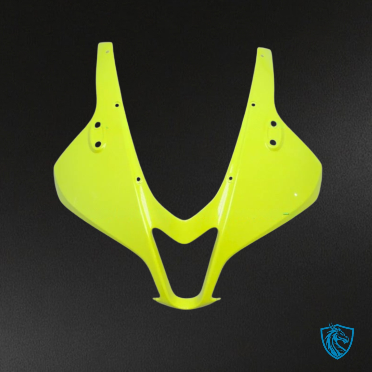 Honda CBR600RR (2009-2012) Yellow & Black No Logo Fairing Kit - Aftermarket ABS Bodywork