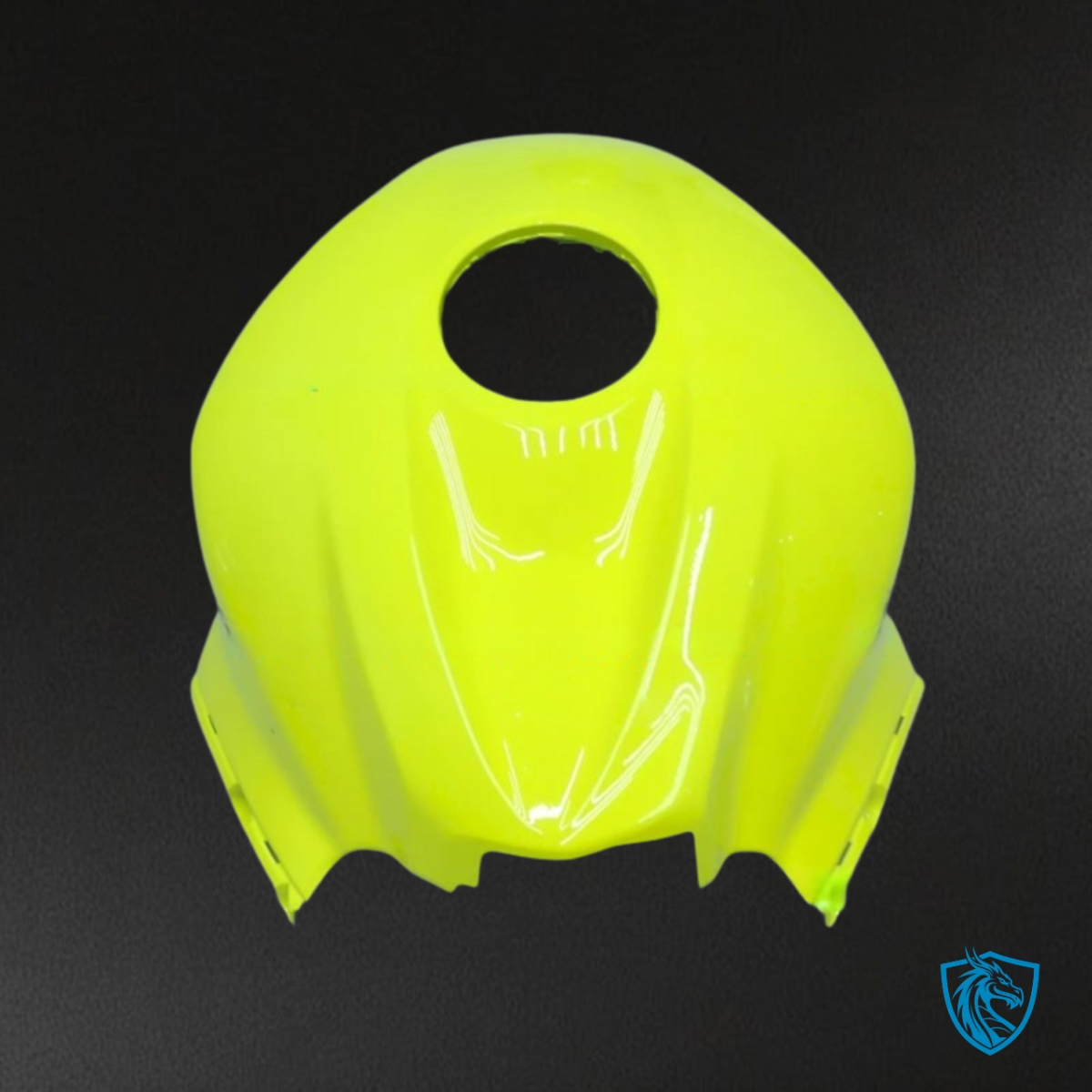 Honda CBR600RR (2009-2012) Yellow & Black No Logo Fairing Kit - Aftermarket ABS Bodywork